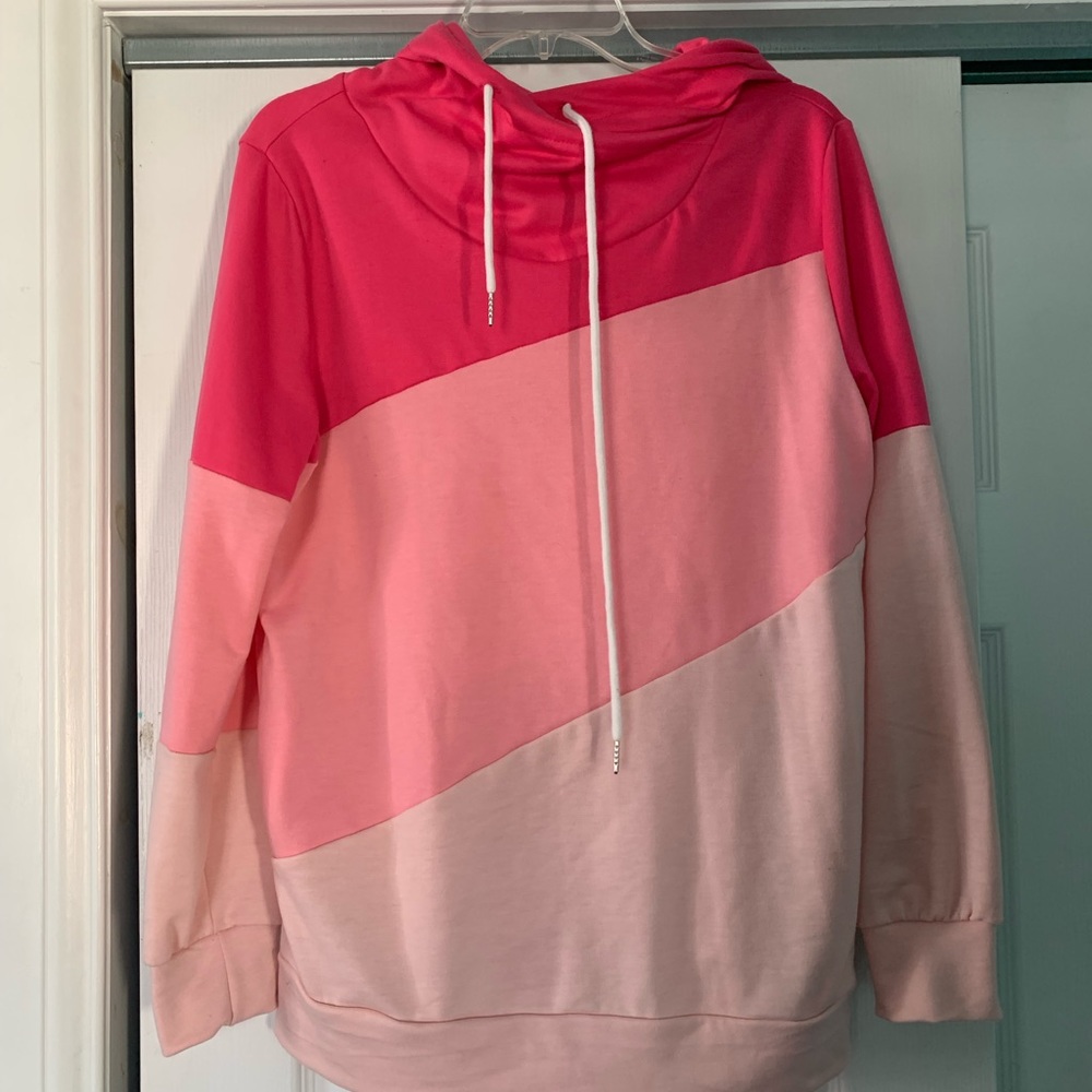 Pink miss look hoodie